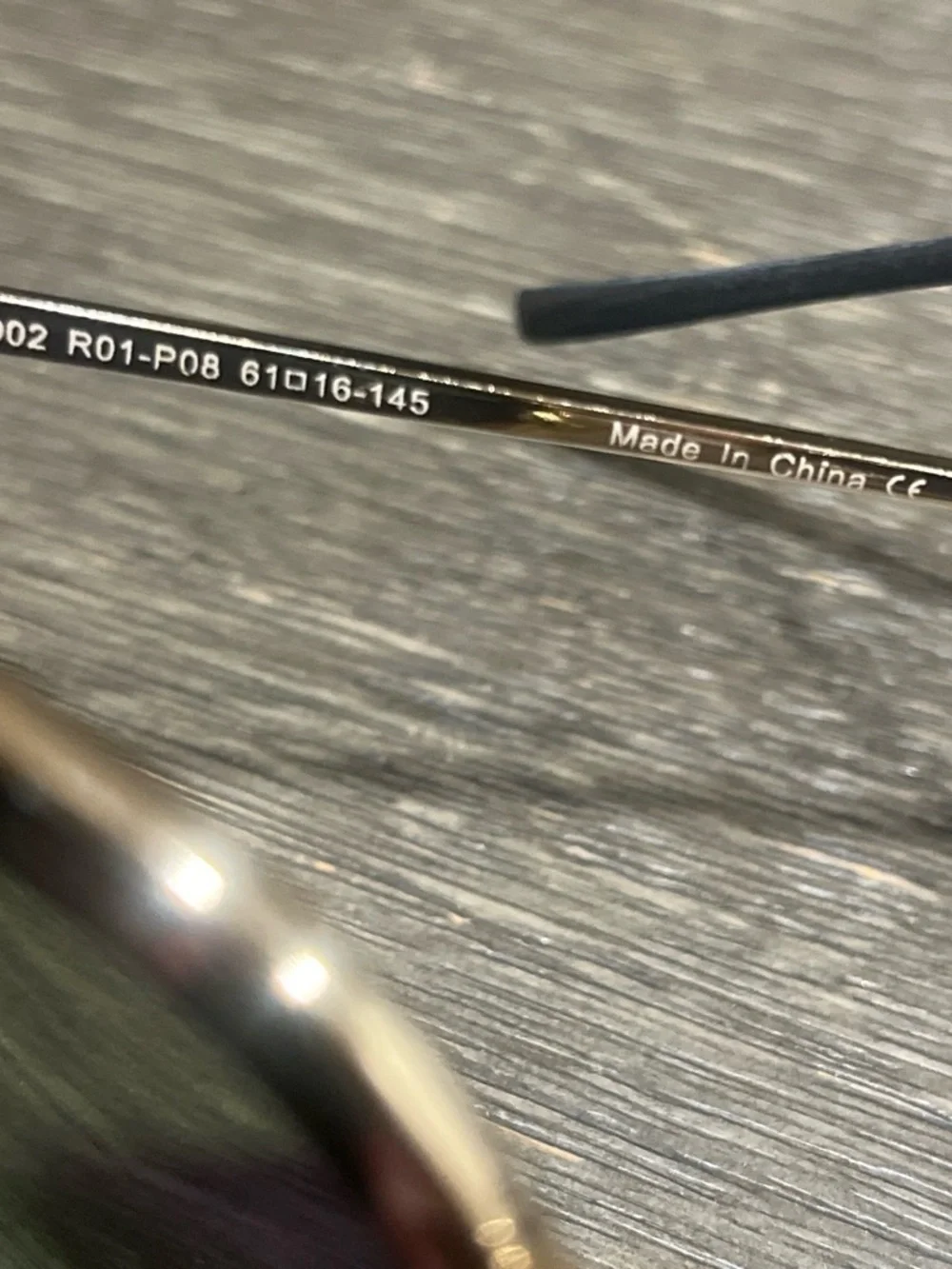 Altar'd State Gold Frame Sunglasses with Green Mirrored Lenses